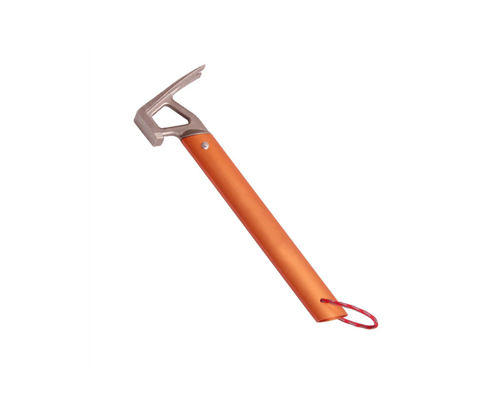 GEERTOP Tent Stake Hammer for Camping Hiking-Orange