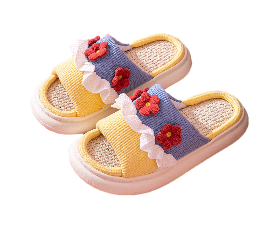 Slipper Comfortable Quick Drying Breathable Sproof Women Sandal for Home Bedroom Yellow 36/37 for 35-36