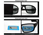 Photochromic Sunglasses Men Uv400 Protection Outdoor Sport Sunglasses