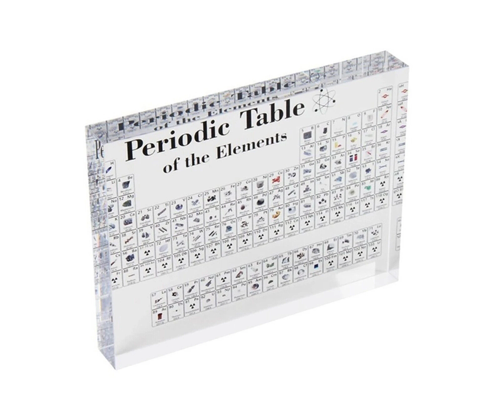 Chemistry Periodic Table Display with Elements Acrylic Teacher Student Gift