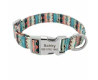 Nylon Beagle Dog Collar - Dark Green