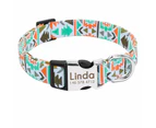 Nylon Beagle Dog Collar - Dark Green