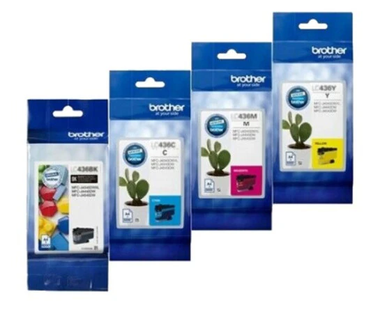 Brother LC-436 Set of 4 Inkjet Cartridges