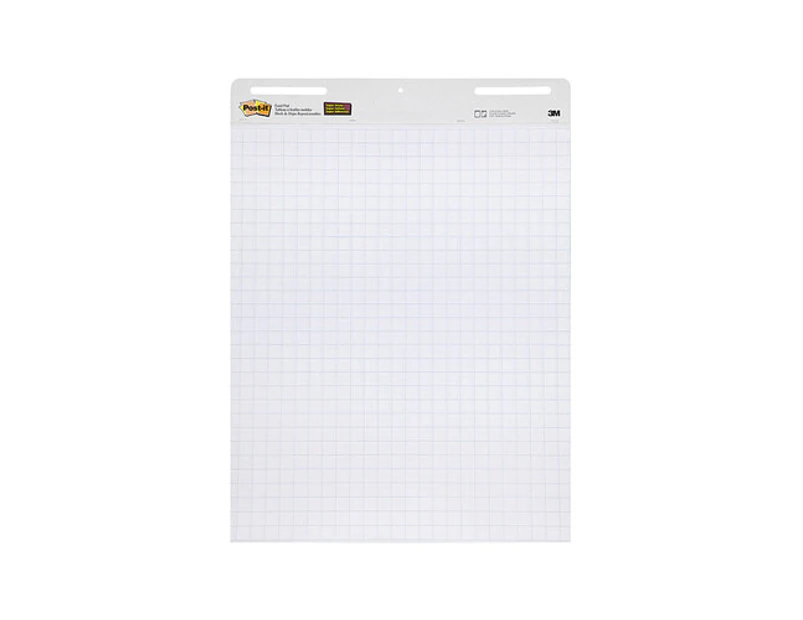 Post-It Pad 560 Easel Blue Grid/White 635mm