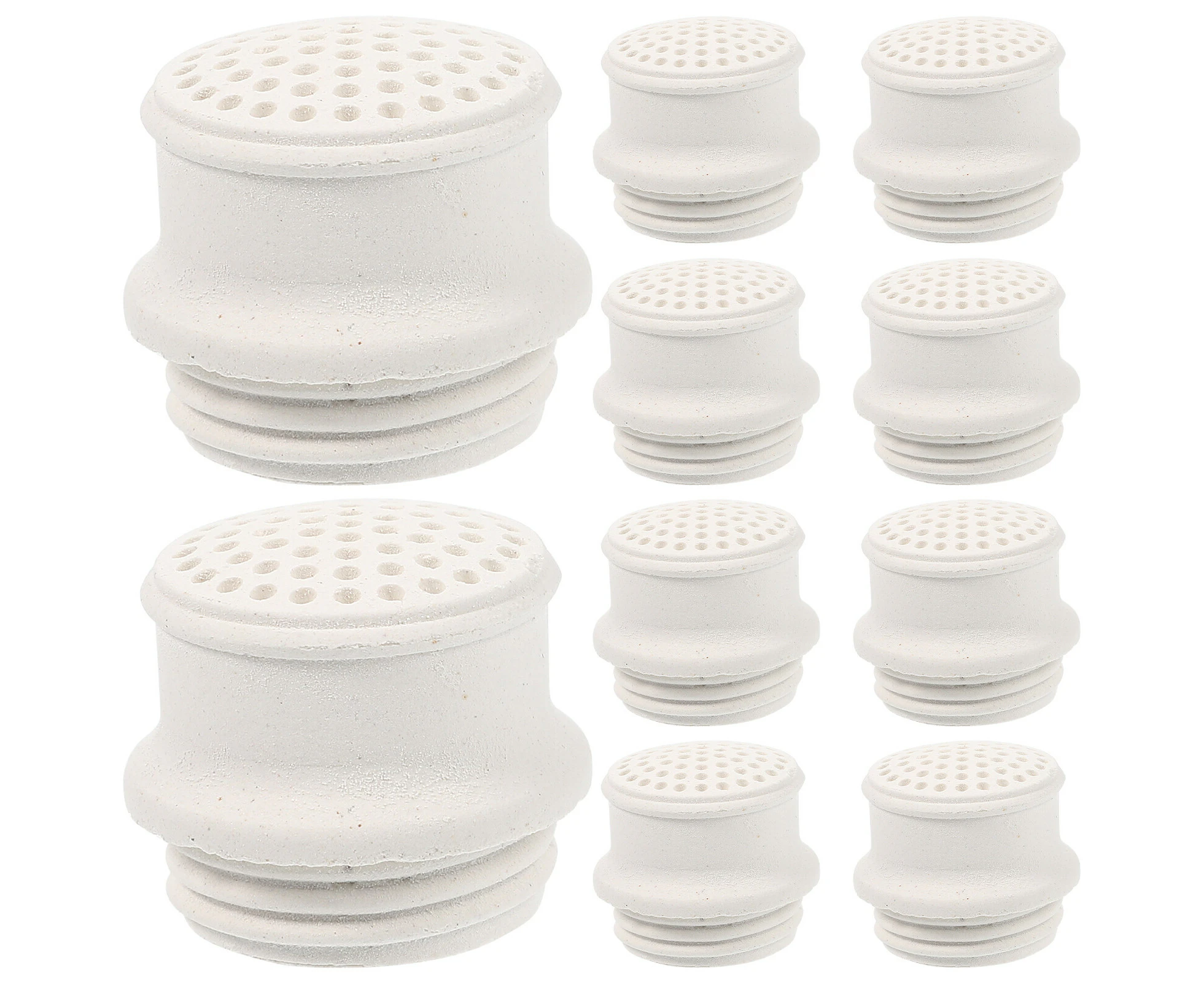 12pcs Gas Lantern Head Pottery Gas Lantern Nozzle Gas Lantern Accessories