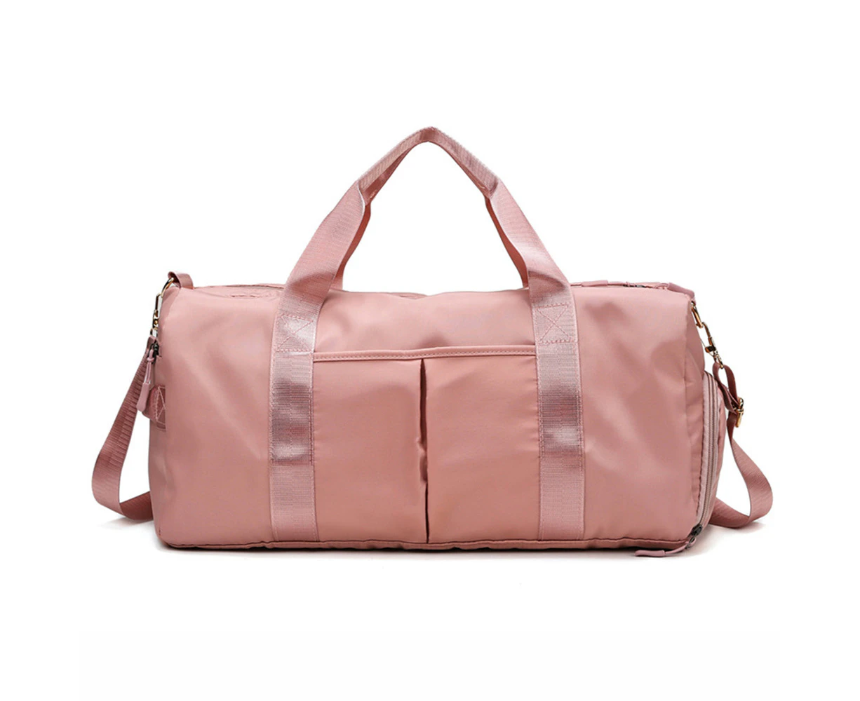 Biwiti Minimalist Large Capacity Duffel Bag -Pink