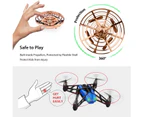 Hand-Powered Mini Drone for Kids, Flying Ball Toy UFO Helicopter Infrared Induction Quadcopter