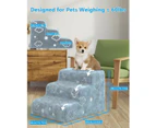 Dog Stairs for High Beds Couch 3 Steps Pet