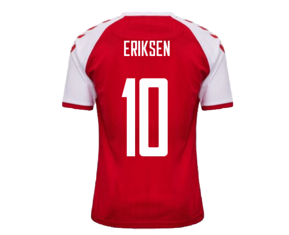 2021-2022 Denmark Home Shirt (Eriksen 10)