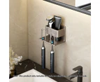 SOGA 2X 15cm Wall-Mounted Bathroom Storage Organiser Space Saving Adhesive Shelf Rack