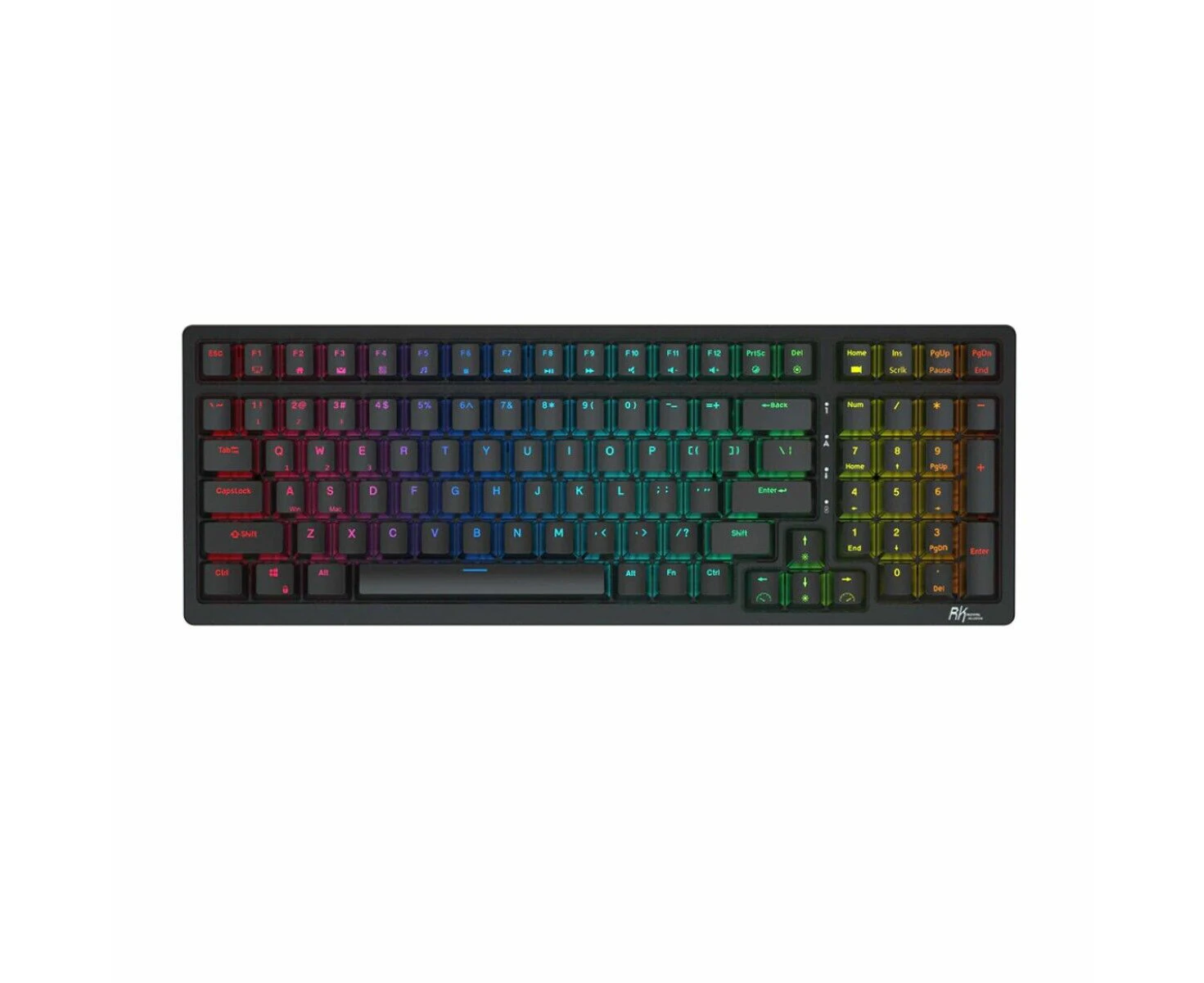 RK Royal Kludge RK98 (16239) 3 Model RGB Hot Swap Black - Blue Switch