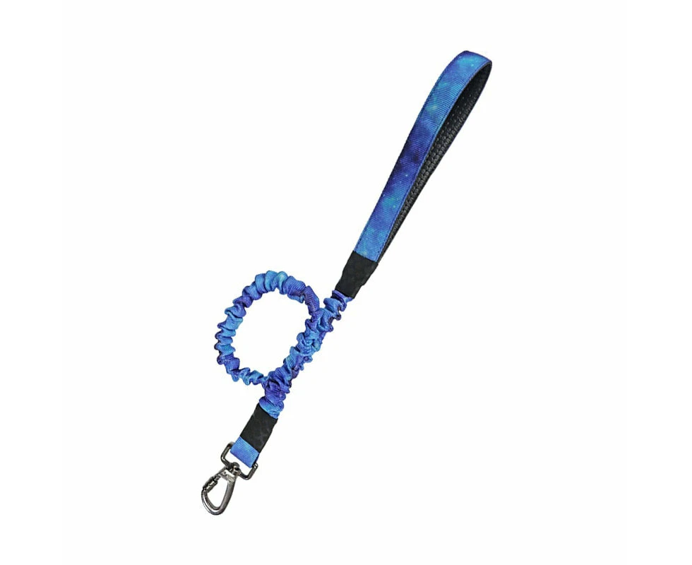 Heavy Duty Elastic Bungee Dog Leash - Blue