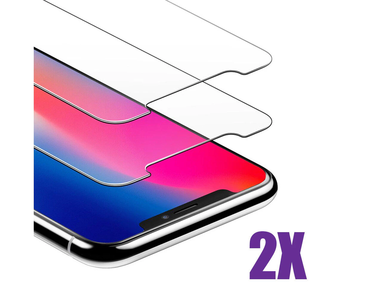 2Pcs Tempered Glass Screen Protector For iPhone 12  Pro  Max