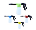 Low Pressure Car Wash Gun Home Pot Wash 1 litre Large Capacity Foam Spray Kettle Set Water Spray Kettle Foam Kettle-green