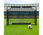 Soccer Goal Football Net Set Metal Frame Backyard Game Training Practice Outdoor Park Sports Match Kids Adults Youth 1.83x1.22m