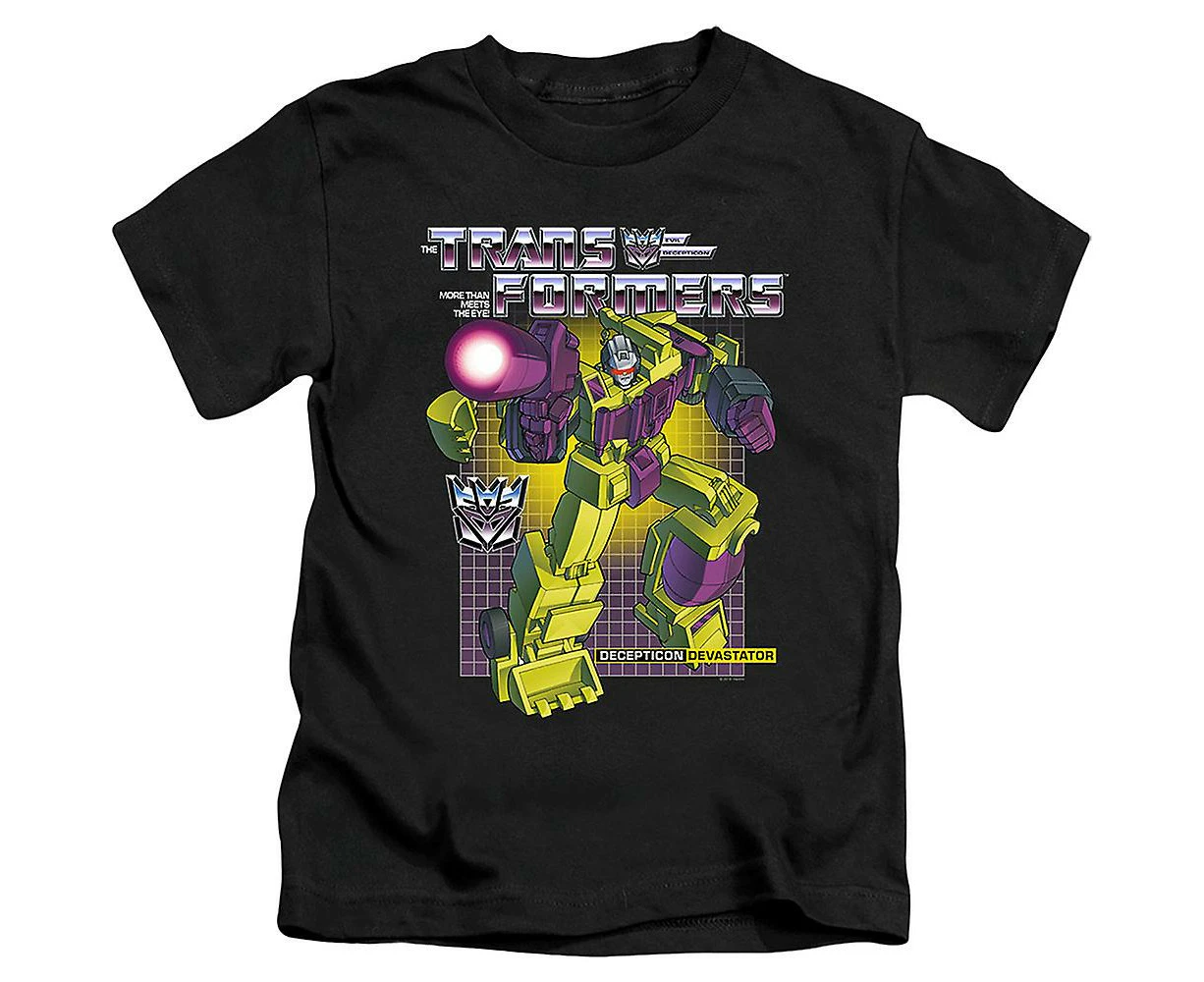 Youth Decepticon Devastator Transformers Shirt - As shown