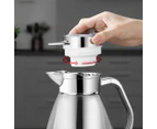 SOGA 2.3L Stainless Steel Kettle Insulated Vacuum Flask Water Coffee Jug Thermal