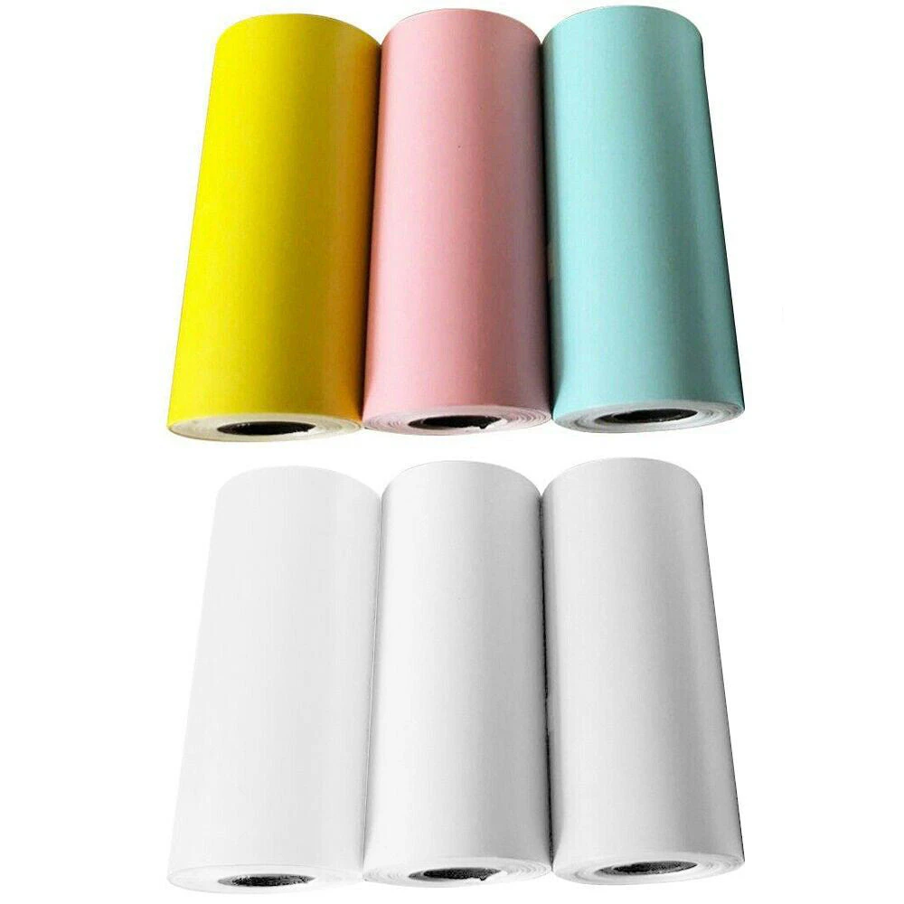 6 Pcs kid's Instant Camera Refill Thermal Paper