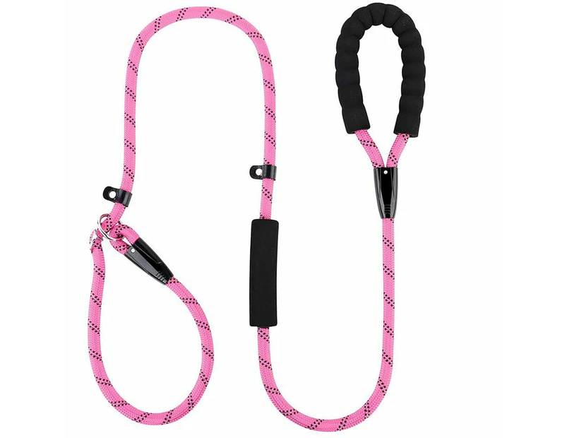 Reflective Strong Sturdy Dog Leash - Pink