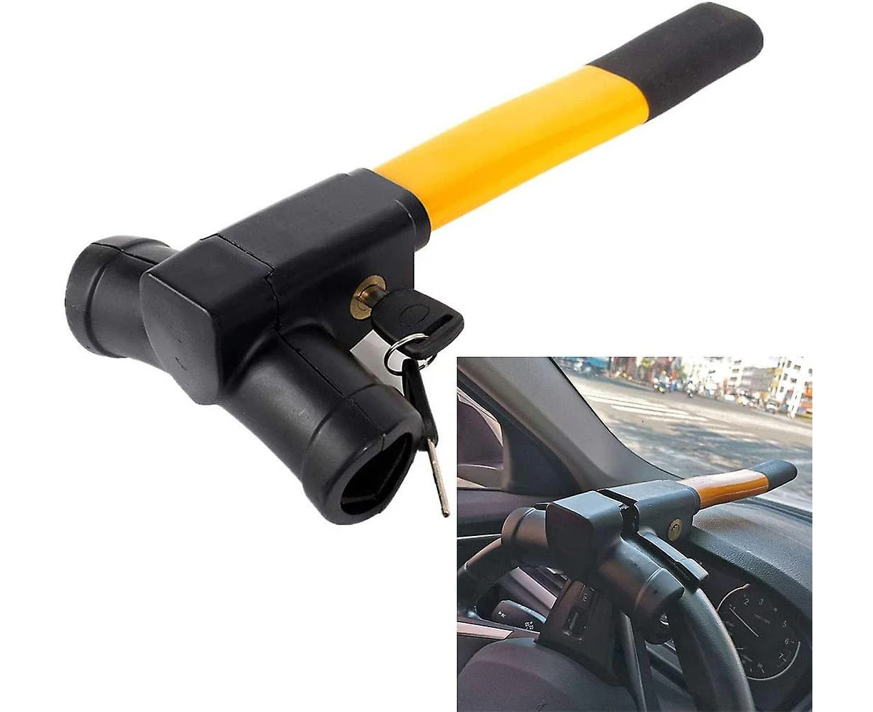 anti-theft Rod Car Steering Wheel Lock Universal Retractable Car Security Anti-theft Steering Wheel Bar T-lock