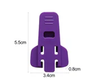 2Pcs Beer Can Opener Ergonomic Labor-saving Protect Your Nail Home Restaurant Manual Beer Soda Can Opener Bar Accessories-Purple