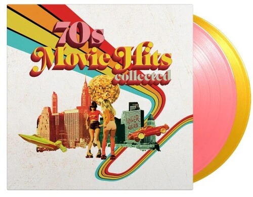 Various Artists - 70's Movie Hits Collected / Various - Limited 180-Gram Pink & Yellow Colored Vinyl  [VINYL LP] 180 USA import