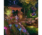 3 LED Solar Powered String Fairy Lights Outdoor Garden Butterfly Lamp Party Xmas