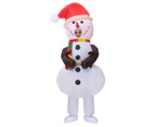 Costume Bay Unisex Adult Snowman Inflatable Costume