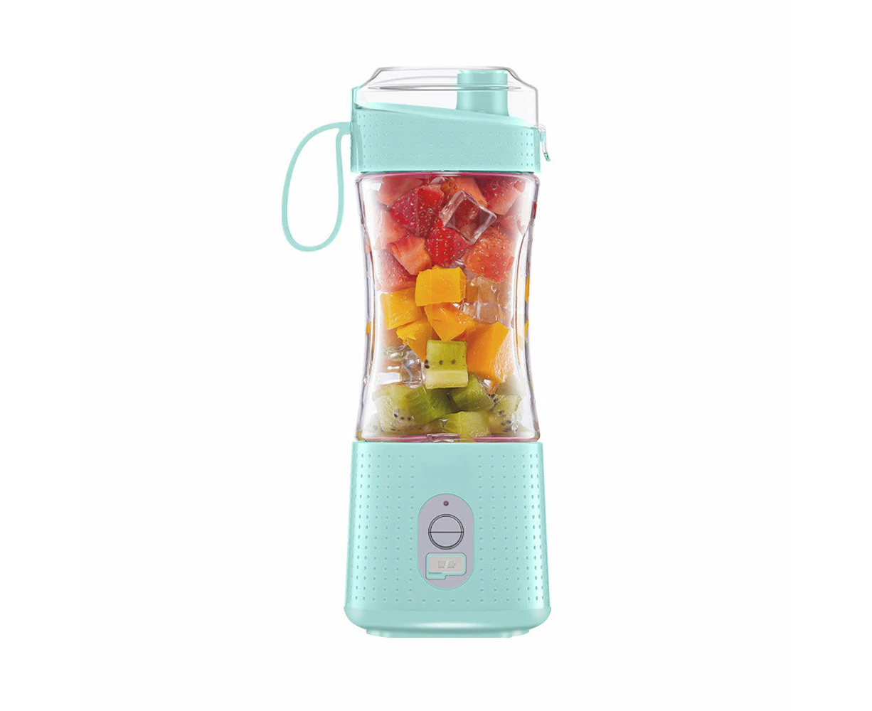 Portable Blender Beverage Smoothie Maker - USB Rechargeable - Blue