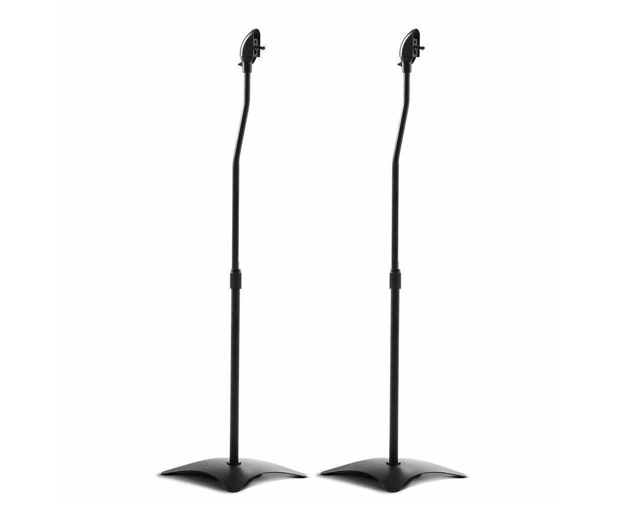 2Pcs Speaker Stands Stand Rear Surround Sound Satellite Speakers Adjustable