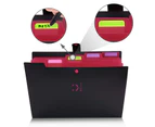 Expanding Document File Folder, Polypropylene, A4 and Letter Size File Organiser with 5 Pockets