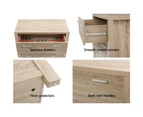 5 Chest Of Drawers Tallboy Dresser Table Bedroom Storage Cabinet