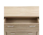 5 Chest Of Drawers Tallboy Dresser Table Bedroom Storage Cabinet