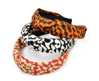 Headband Cheetah Headbands For Womenleopard Knotted Headband