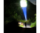 12000000lm Led Flashlight Super Bright Torch Usb Rechargeable Camp Lamp 4 Modes