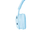 Y08 Wireless Headphones With Microphone Foldable Headset Bluetooth-compatible Headphone - Blue