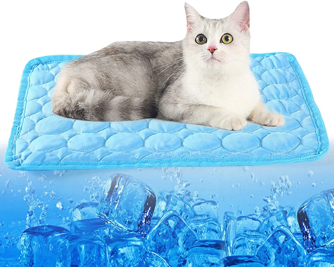 cute-Dog Cooling Mat, Pet Cooling Mat for Dog, Summer Cooling Bed for Cat, Portable Pet Cooling Mat for Home or Outdoor-70*55cm