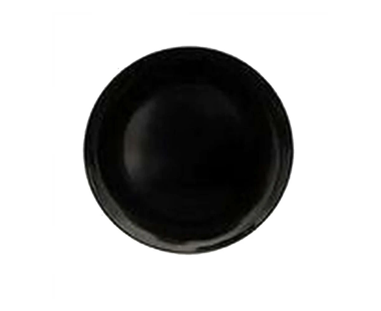 Serroni Melamine Plate 20cm - Black