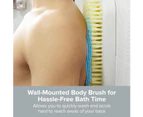 Back Scrubber For Shower Wall Shower Brush Hands-free Exfoliating For Deep Clean