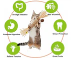 4Pcs Cat Chew Sticks,Catnip Stick,Catnip Sticks,Cat Grass Stick,Molar Cat Interactive Stick