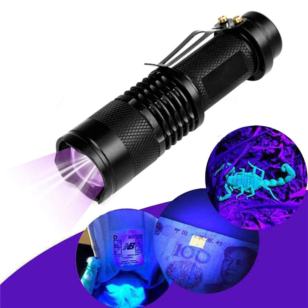 Ultraviolet LED Flashlight For Pets