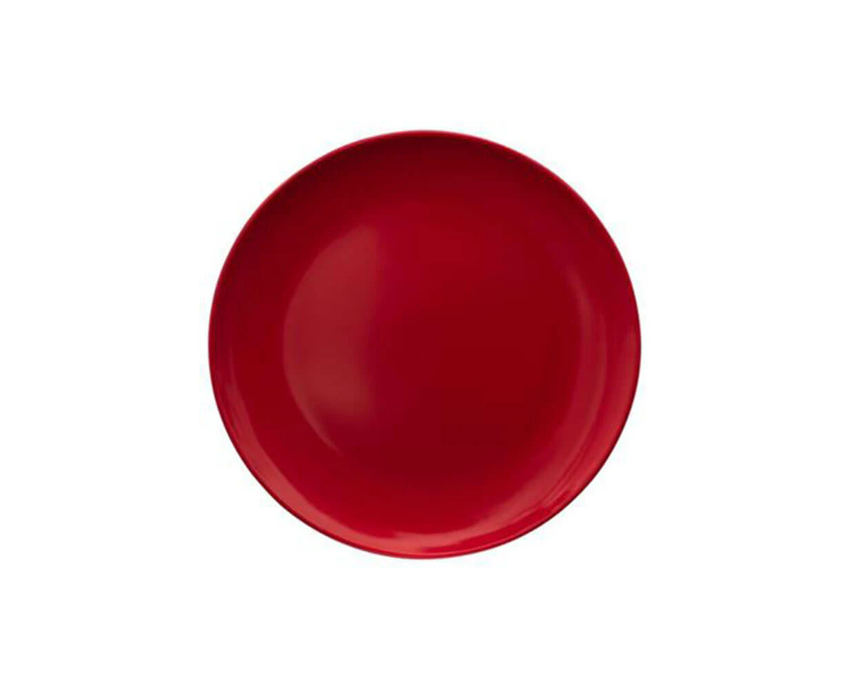 Serroni Melamine Plate 20cm - Red