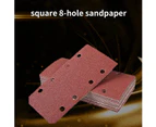 40 Pack Orbital Sander Sanding Sheets, 8 Hole Sandpaper, Grit for Orbital Sander Accessories, for Wood and Wood, Chipboard Materials, Color 93 x 185 mm (P1