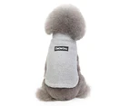 -l-Pet Fashion Warm Lamb Fleece Cotton Vest Dog Winter Clothes