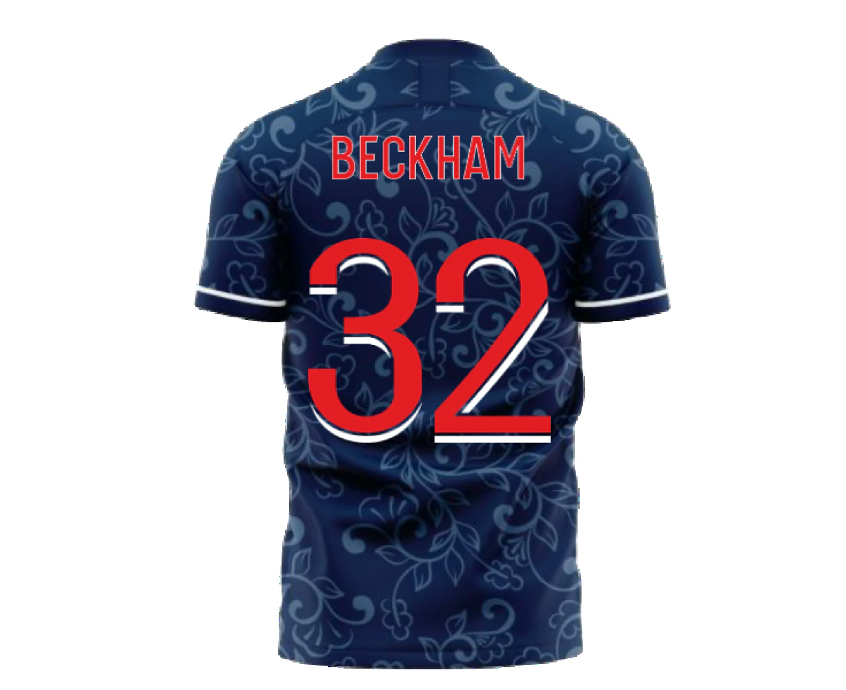 Paris 2023-2024 Home Concept Football Kit (Libero) (BECKHAM 32)