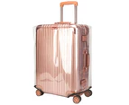 Full Transparent Luggage Protector Cover Waterproof PVC Suitcase Cover Size-24in