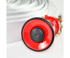 Fire Fighting High Pressure Lay Flat Water Hose Couplings 30m long/Diameter 1.5" Fire Nozzle  w/Camlock High Flow  Adjustable