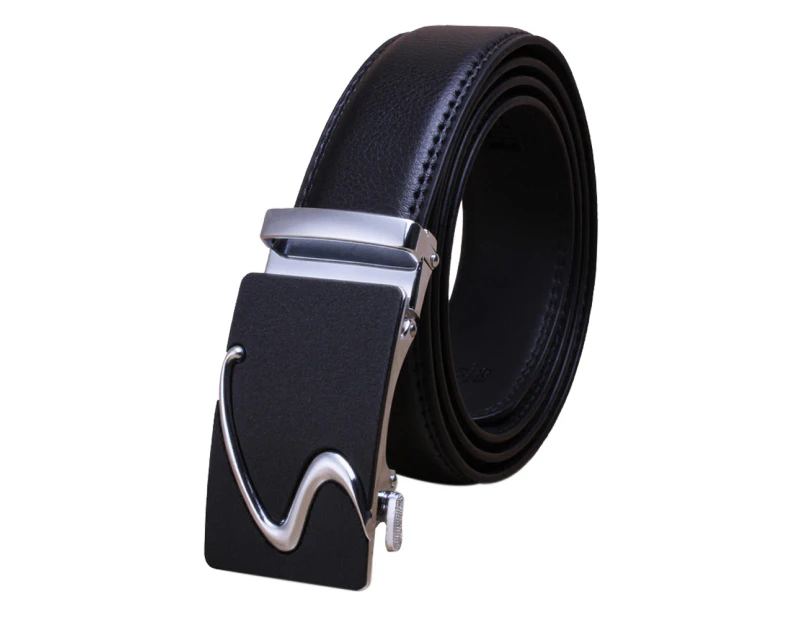 Men Luxury Leather Belt With Lock Buckle (style 02)
