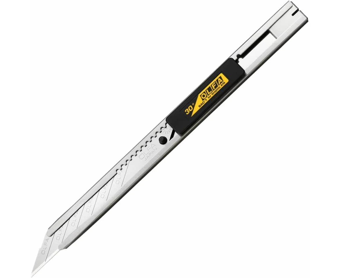 OLFA 141B S Cutter JAPAN 9mm Auto-Lock Utility Hobby Graphic Art Design Knife -