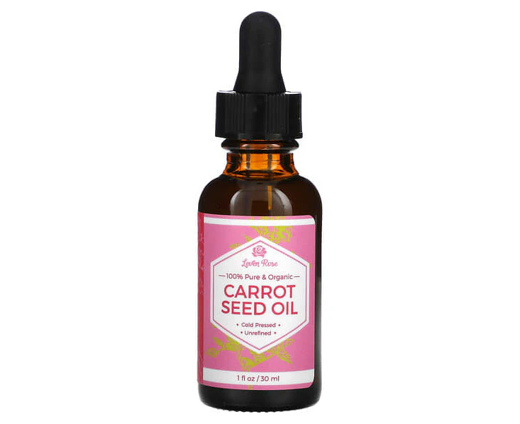 100% Pure & Organic, Carrot Seed Oil, 1 fl oz (30 ml)